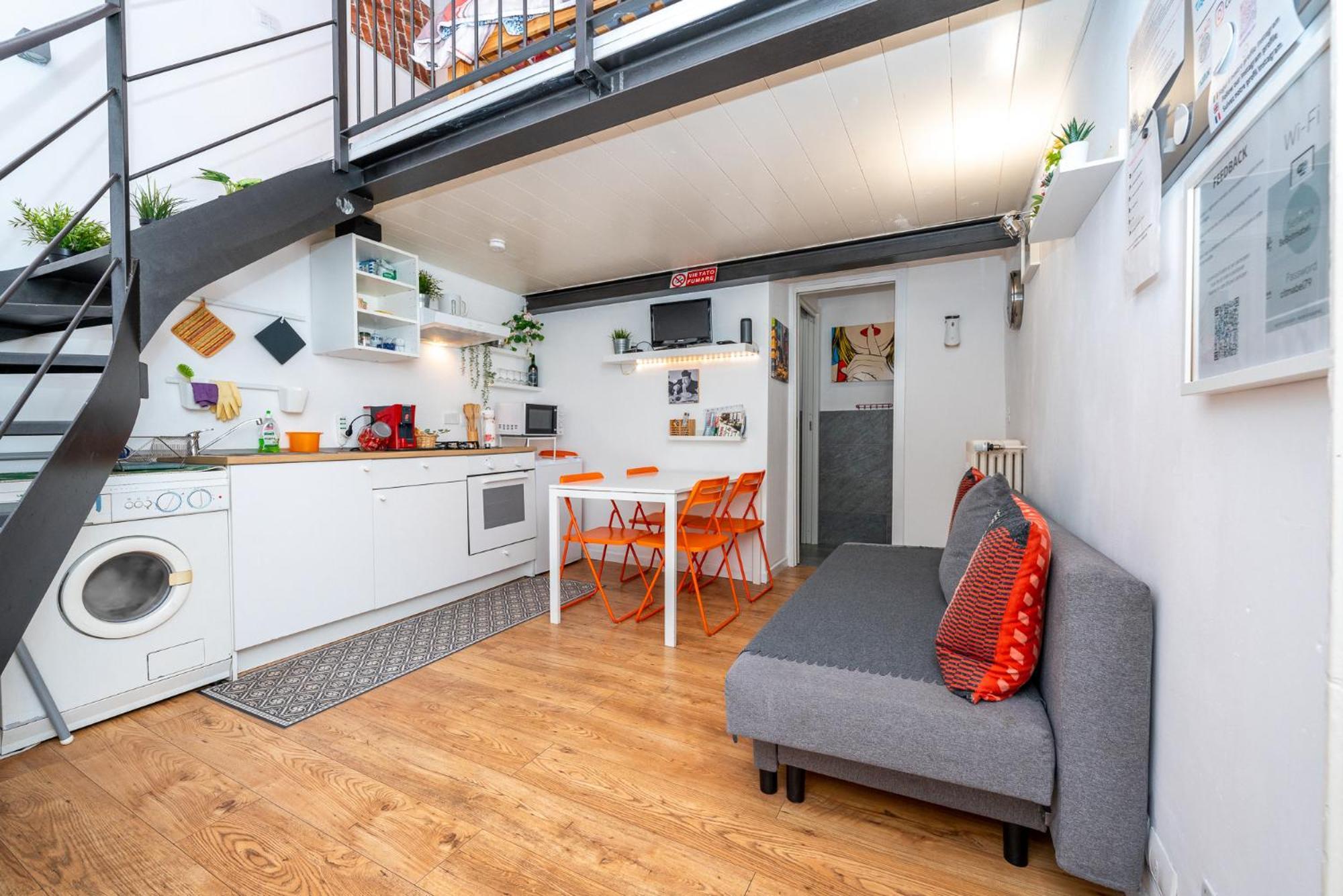 Stagabin Little Loft Near Porta Susa Station And Subway 都灵 外观 照片
